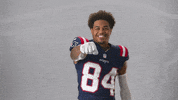 Kendrick Bourne Mic Drop GIF by New England Patriots