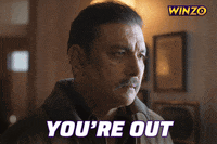 Cricket You Are Out GIF by WinZO Games