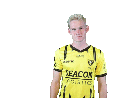 Wit Haren Sticker by VVV-Venlo