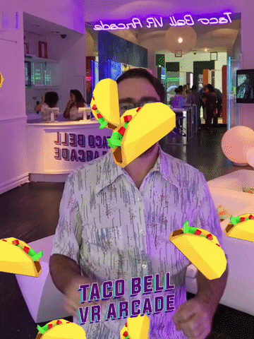 vrarcade GIF by Taco Bell VR Arcade