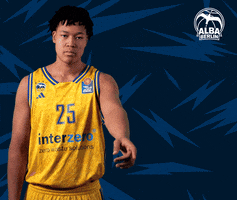 Basketball Elias GIF by ALBA BERLIN