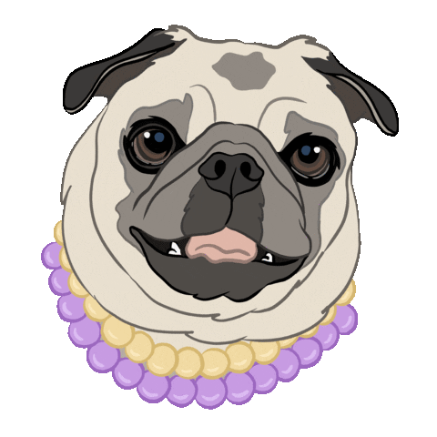 Dogs Love Sticker