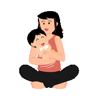 Happy Baby Sticker by ruangmom