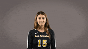 Volleyball Calstatela GIF by Cal State LA Golden Eagles