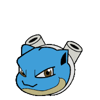 Angry Water Sticker
