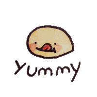 Breakfast Eating Sticker