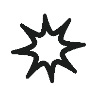 Star Laravel Sticker by Swoo