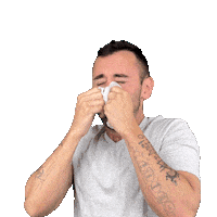 Sad Cry Sticker