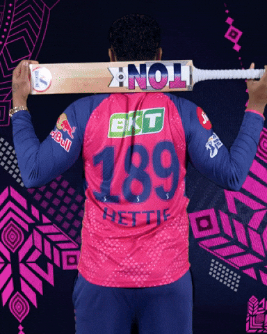 Turning Halla Bol GIF by Rajasthan Royals