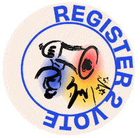 unofficialcommittee vote voting register vote2020 Sticker