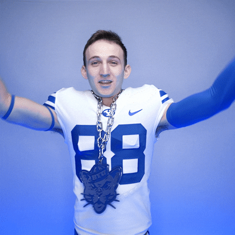 Byu Football Sport GIF by BYU Cougars