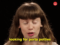 looking for porta potties