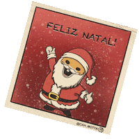 Santa Claus Christmas Sticker