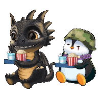 Food And Drinks Popcorn Sticker by puffdrgn
