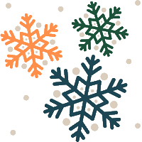 Snow Snowflakes Sticker by 1671 Finance & Organize