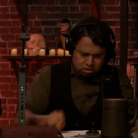 scared d&d GIF by Hyper RPG