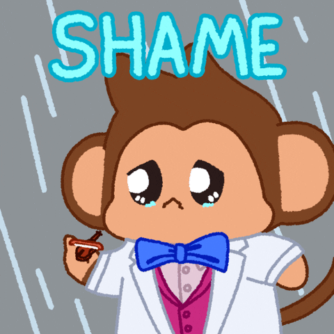 Sad Tears GIF by Chimpers