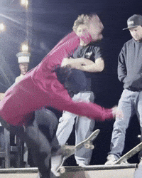 Erikbrill57 jump skate skateboard chase GIF