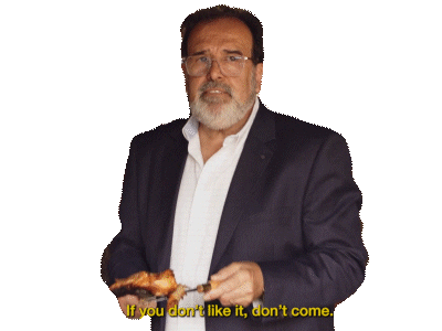 elasticgroup giphyupload chicken whatever burger Sticker