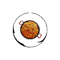 Tapas Arroz Sticker by Paella Casa Juan