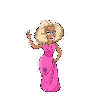 Drag Race Simpsons Sticker