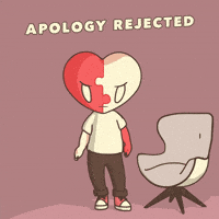 Mad Dont Apologize GIF by LT3 Creations
