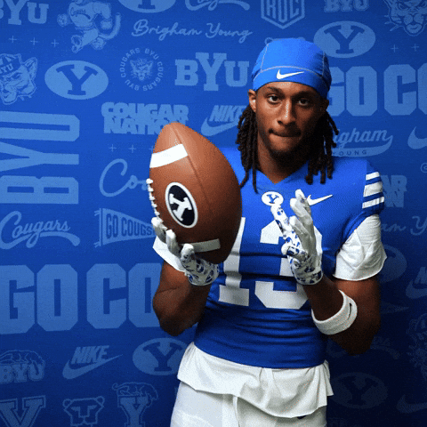 College Football Go Cougs GIF by BYU Cougars