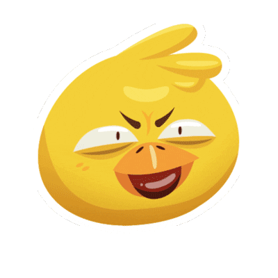 Chicken Tongue Sticker