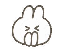 Bunny うさぎ Sticker
