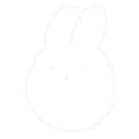 lapinsine bunny rabbit melting melt Sticker