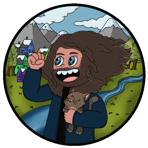 Germany Cartoon Sticker
