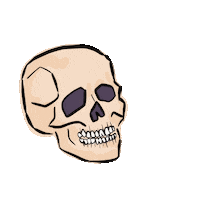 Dia De Los Muertos Laughing Sticker