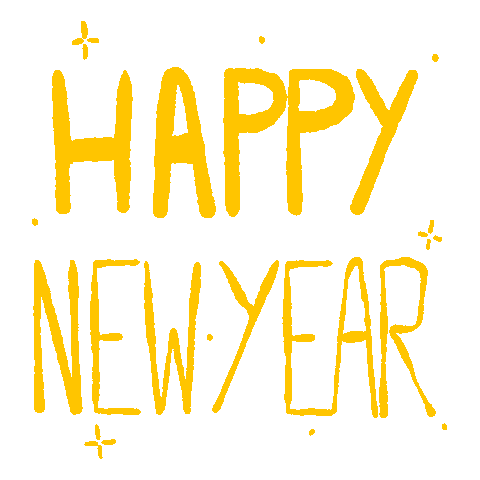 Happy New Year Sticker