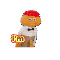 Sorry Puppet Sticker by Gerbert!