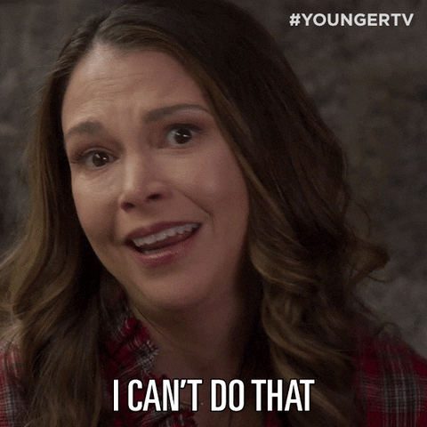 Can&#39;T Suttonfoster GIF by YoungerTV