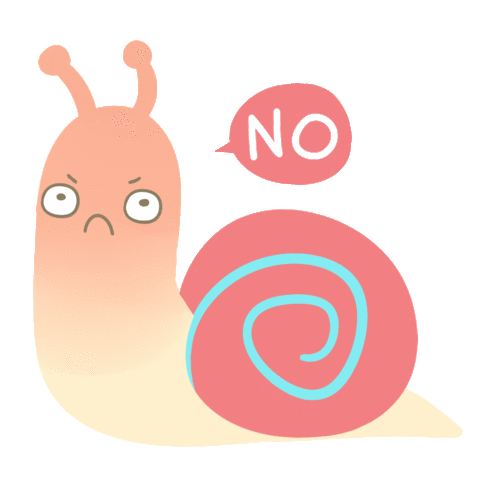 snail no Sticker
