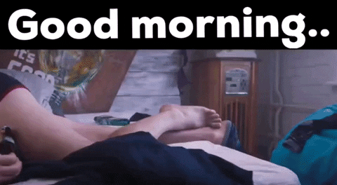 IrinaMania good morning monday drunk hangover GIF