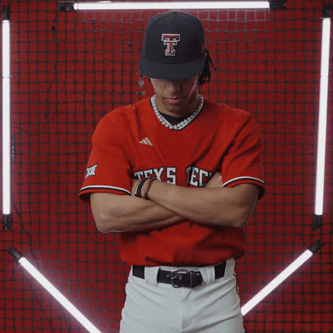 Tj Pompey GIF by Texas Tech Baseball