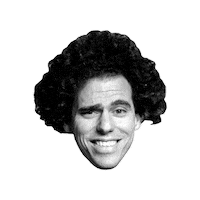 David Wtf Sticker by Digital Noir