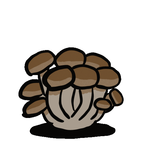 Mushroom Fungi Sticker by ehcat