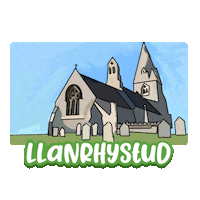 Ceredigion Llanrhystud Sticker