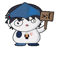 Jenienie retro dexoel Sticker