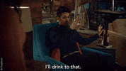 magnus bane drinking GIF by Shadowhunters