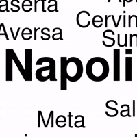 litaramaps travel typography italy europe GIF