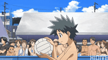 squid girl volleyball GIF by HIDIVE
