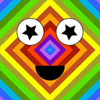 Art Smile GIF by Jen Stark