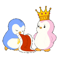 My Love Penguin Sticker by Pudgy Penguins
