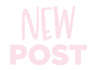 New Art Pink Sticker