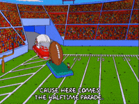 Episode 11 Football GIF by The Simpsons