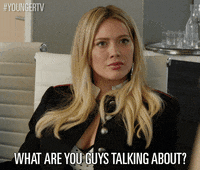what are you talking about tv land GIF by YoungerTV